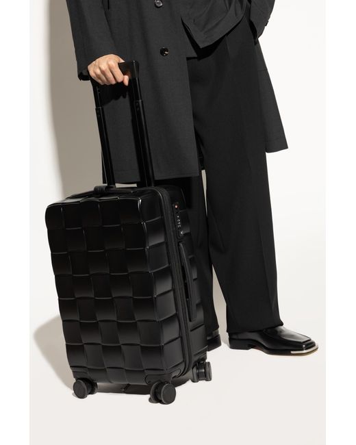 Bottega Veneta Black Suitcase "Odyssey" for men