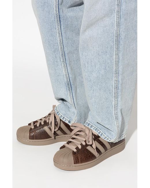 Adidas Originals Brown 'Superstar Ii' Sports Shoes for men