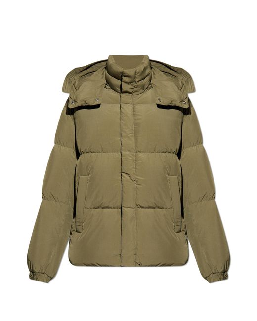 DIESEL Green Down Jacket 'W-Rolfys' for men