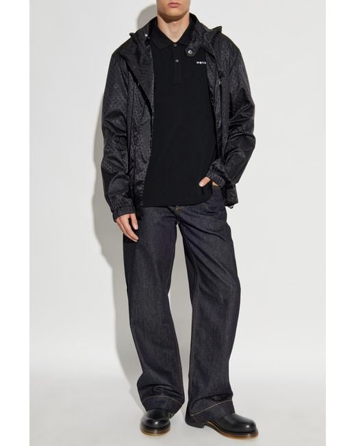 McQueen Black Straight-Leg Jeans for men