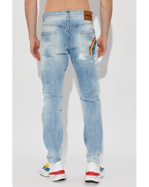 DSquared² Blue 'Teddy' Jeans for men