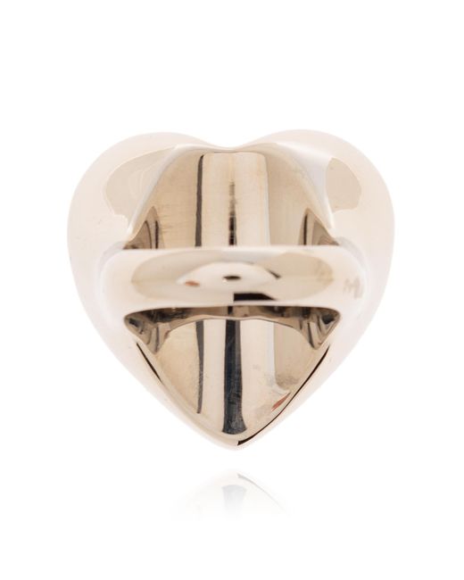Vetements Pink Heart-Shaped Ring