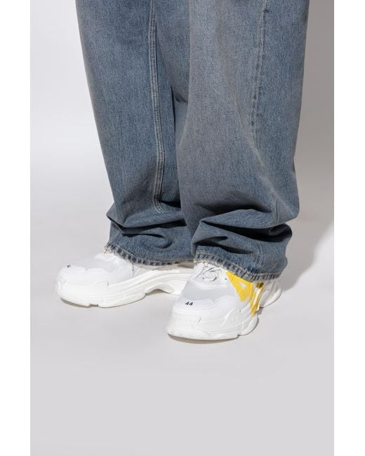 Balenciaga Yellow Sport Shoes Track for men
