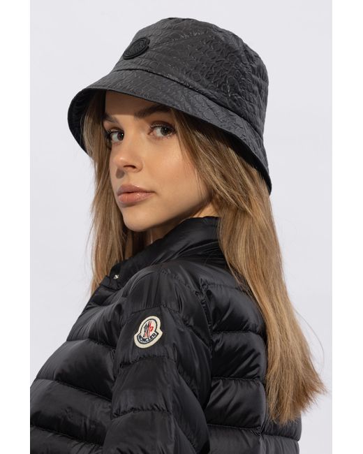 Moncler Black Reversible Bucket Hat