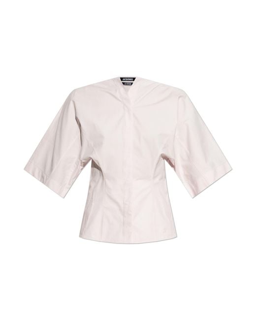 Jacquemus Pink Top 'Moisson'