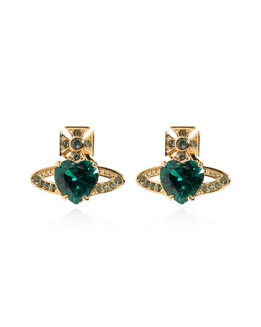 Vivienne Westwood Metallic 'Ariella' Earrings