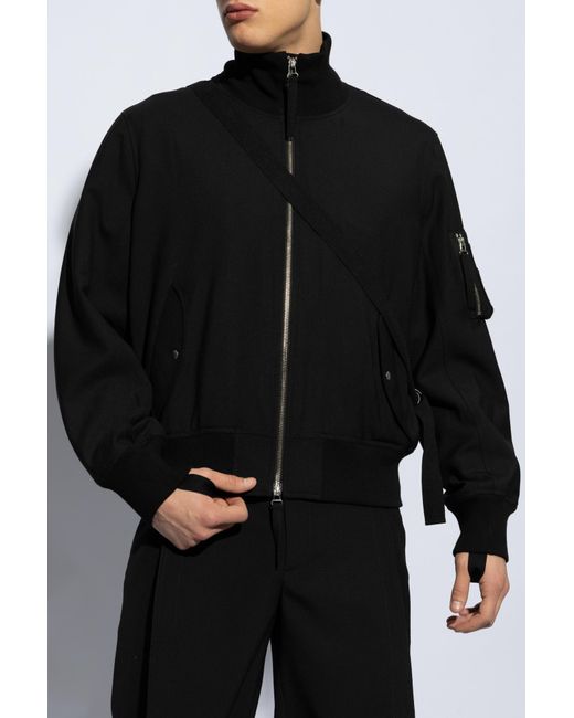Helmut Lang Black ‘Bomber’ Jacket for men