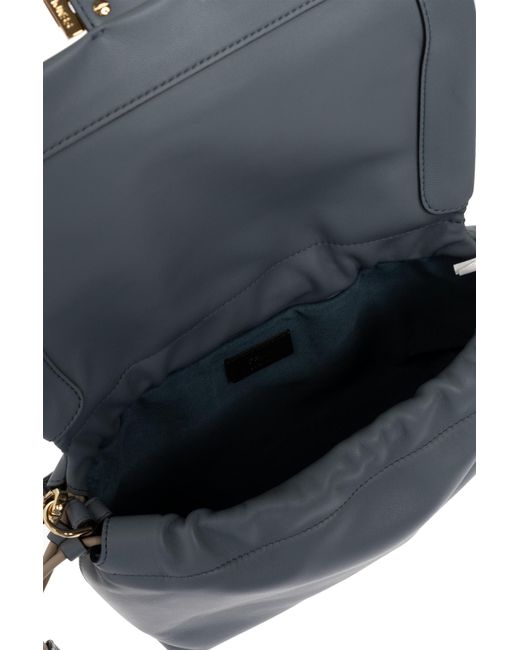 Fendi Blue Shoulder Bag 'Mamma Baguette Medium'