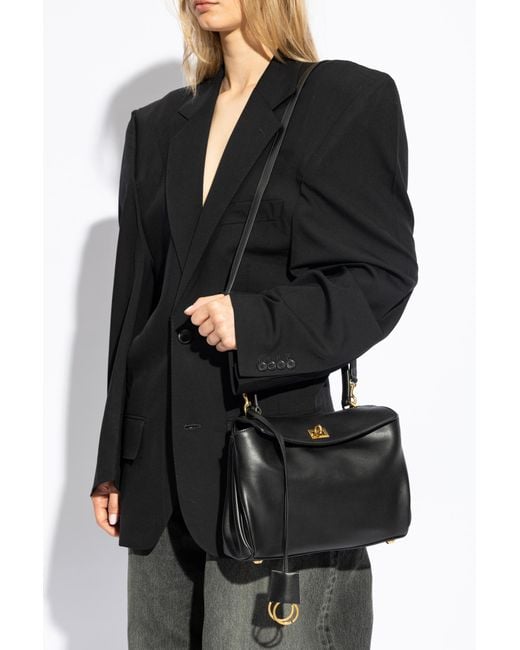 Balenciaga Black 'Rodeo Small' Shoulder Bag