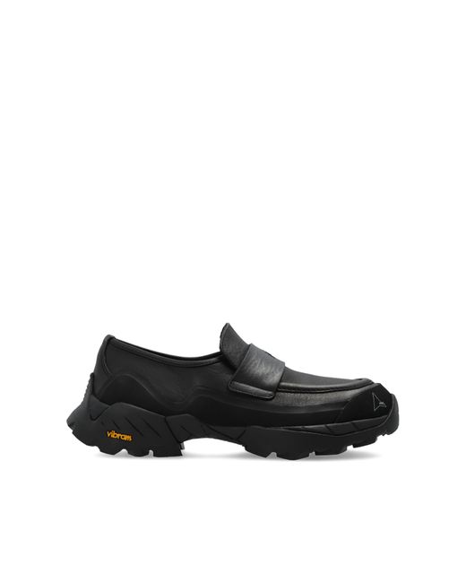 Roa Black Sports Shoes 'Loafer'