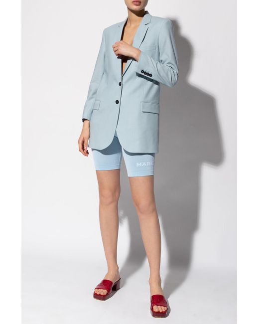 Marc Jacobs Cropped Leggings With Logo 