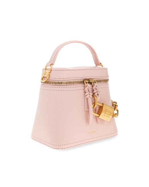 Balmain Pink Handbag "Pulse Vanity"
