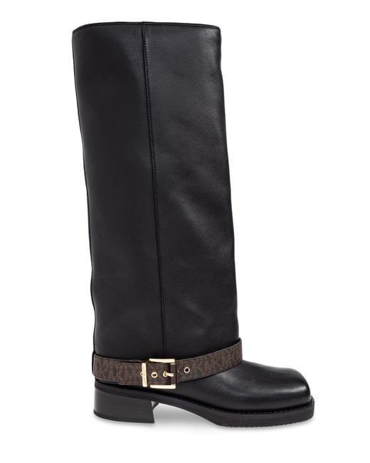 MICHAEL Michael Kors Black Colby Heeled Boots
