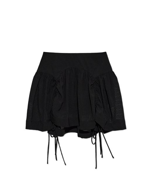 AllSaints Black 'Aria' Skirt