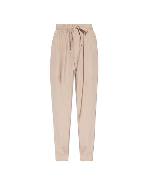 Isabel Marant Natural 'Hectorina' Relaxed-Fitting Trousers