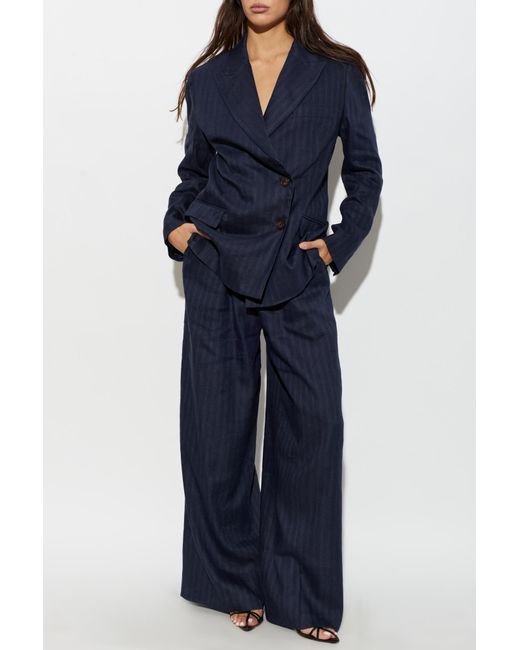 Anine Bing Blue Blazer "Aretha"
