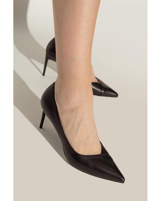 Max Mara Black Heeled Shoes "Phyllis"