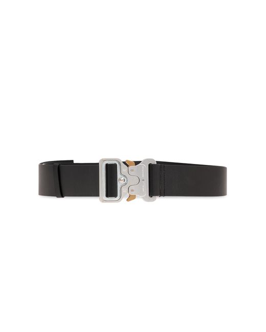 1017 ALYX 9SM Black Leather Belt for men