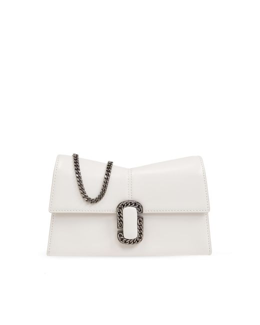 Marc Jacobs White Wallet On A Chain 'the St. Marc',