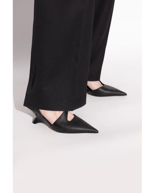 Vic Matié Black Heeled Shoes