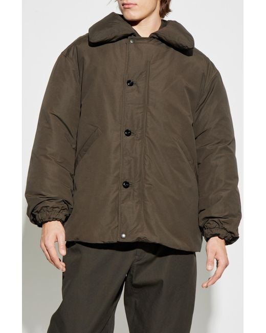 Lemaire Green Down Jacket for men