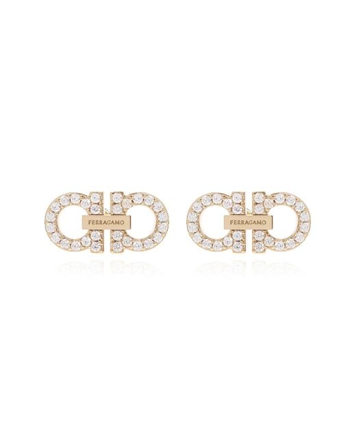 Ferragamo Metallic Earrings