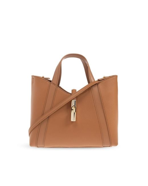Furla Brown Handbag "Goccia Small"