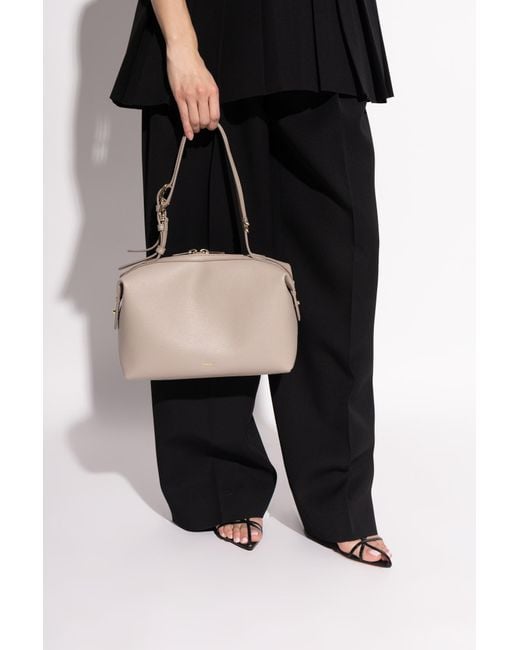 Furla Natural 'Boston Medium' Shoulder Bag