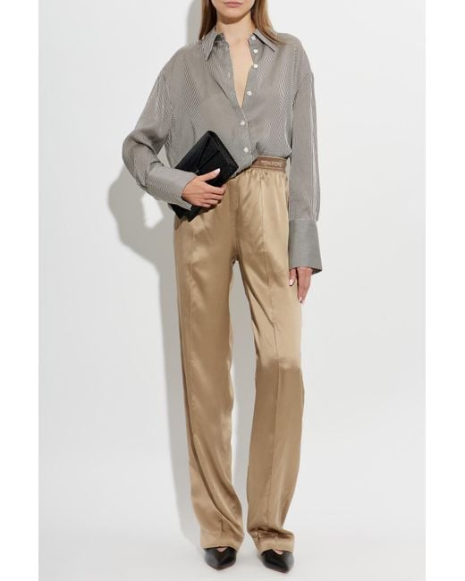 Tom Ford Natural Silk Pants