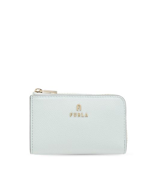 Furla White ‘Camelia’ Key Case, , Light