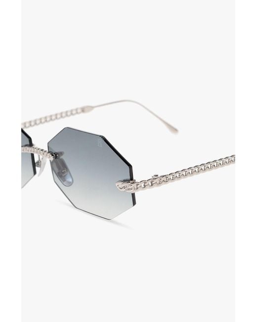 Anna Karin Karlsson Black ‘Chain Nest’ Sunglasses