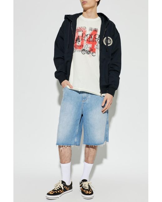 Dolce & Gabbana White T-Shirt With Print for men