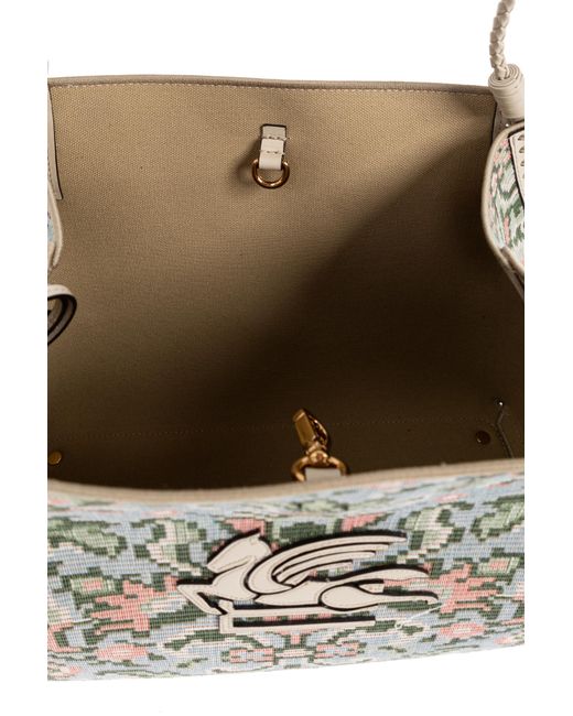 Etro Blue 'Libra Medium' Shoulder Bag