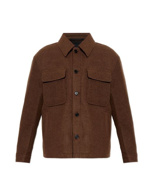 AllSaints Brown 'Cayson' Jacket for men