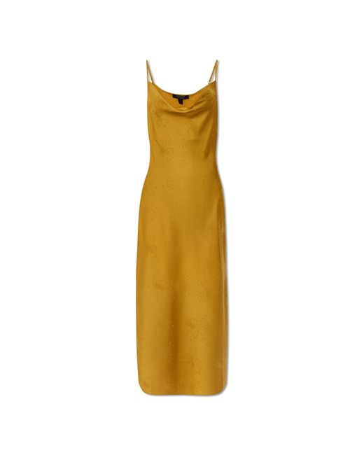 AllSaints Yellow 'hadley' Dress,