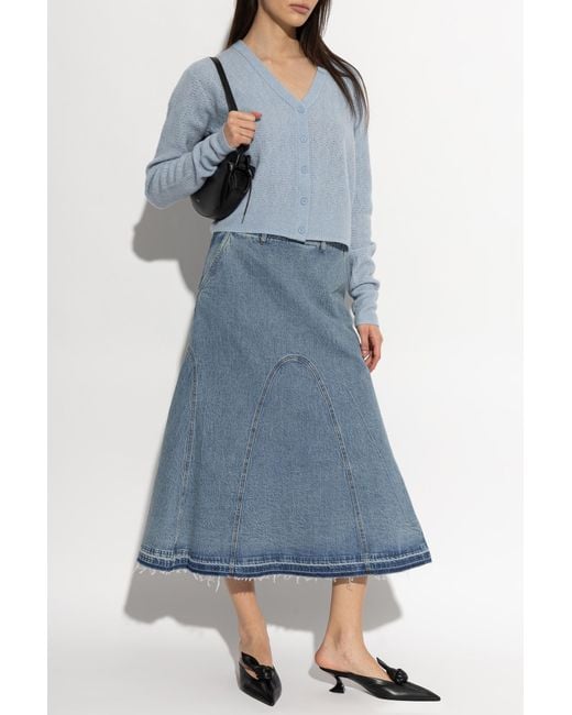 Munthe Blue Cardigan 'Byrd'