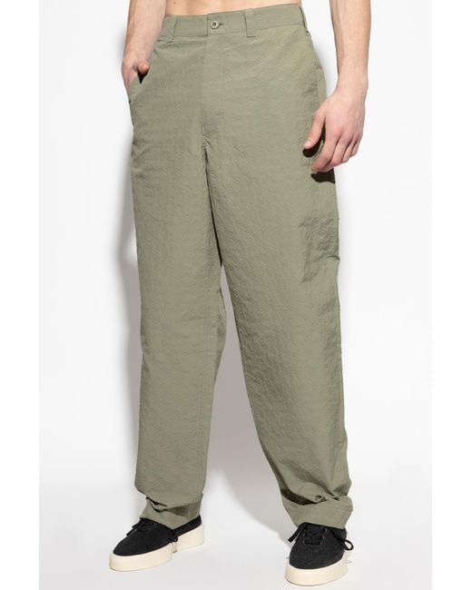 Givenchy Green Monogram Trousers for men