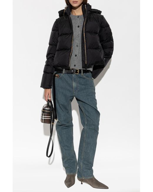 Burberry Black Langdale Down Jacket