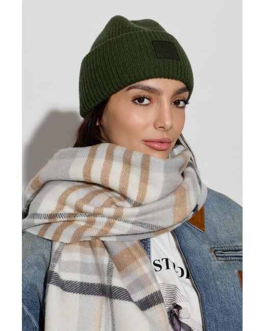 Acne Green Woolen Hat