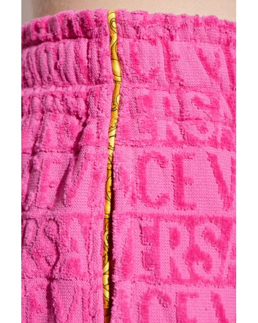Versace Pink Sweatpants
