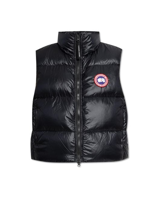 Canada Goose Black Down Vest Cypress