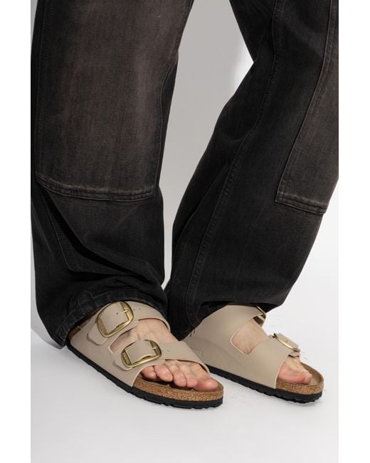 Birkenstock Natural 'Arizona Big Buckle' Sandals