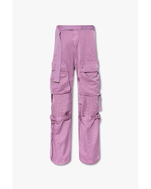 DIESEL Pink 'p-malvarosa' Cargo Trousers