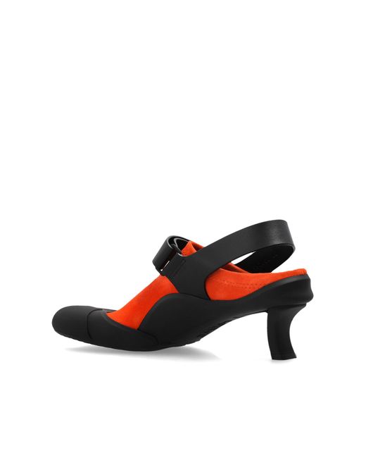 Loewe Black 'Dive' Heeled Shoes