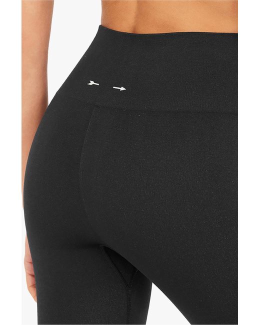 The Upside Black Leggings With 'Form' Logo