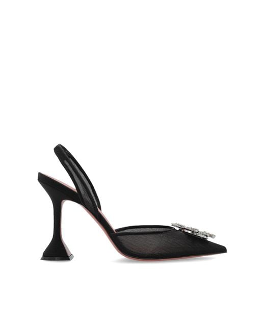 AMINA MUADDI Black “Heeled Shoes 'Begum'