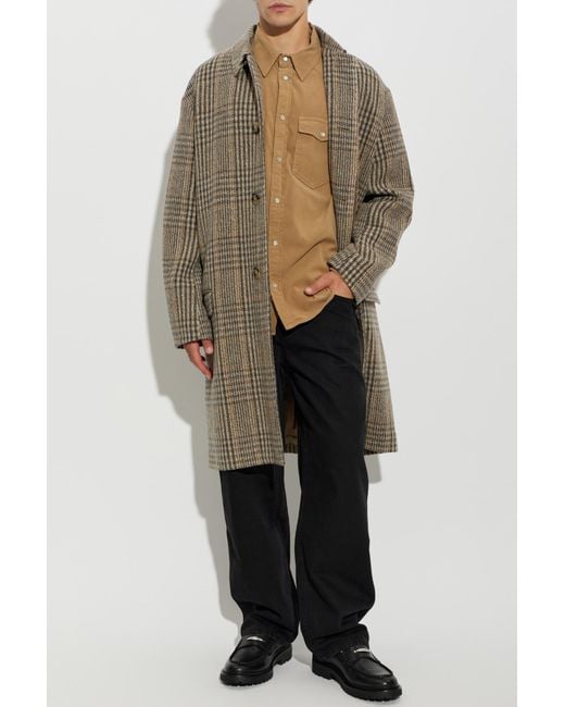 Isabel Marant Natural Corduroy Shirt "Vasco" for men