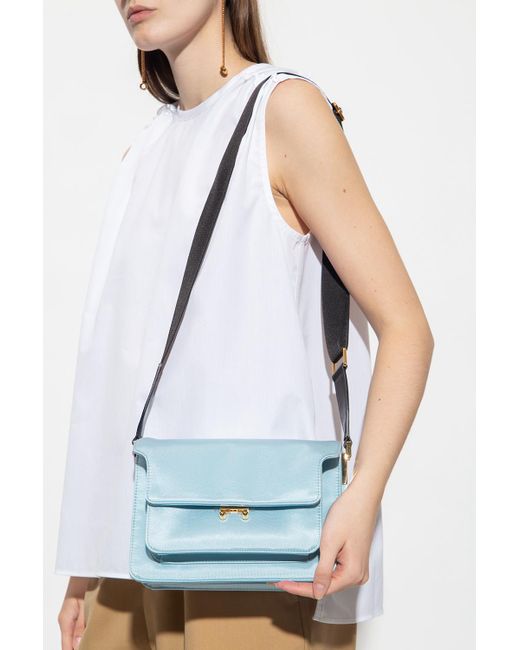 Marni 'trunk Soft' Shoulder Bag in Natural