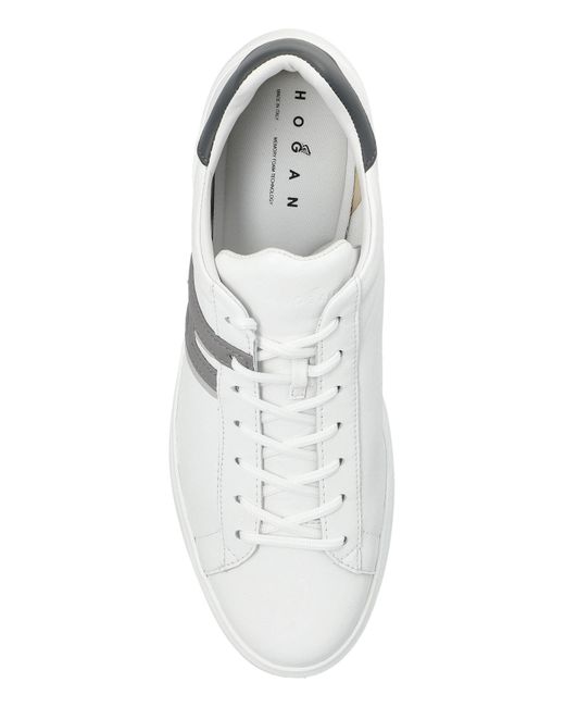 Hogan White Sports Shoes 'H580' for men