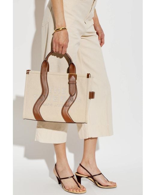 Marc Jacobs Natural Bag With 'Medium' Logo